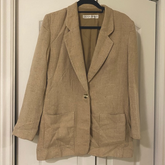 Lauren Jeffries Tan Blazer - Picture 2 of 10